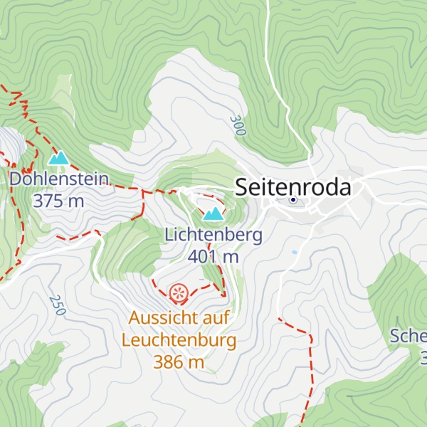 Map of Lichtenberg