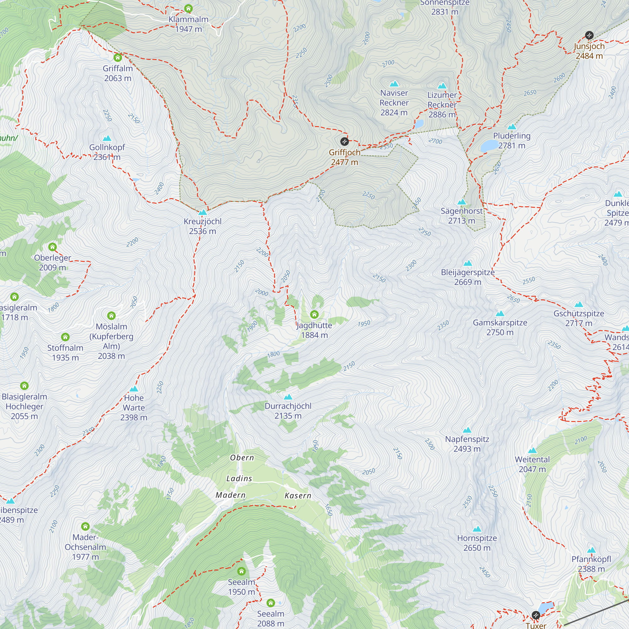 Jagdhütte map
