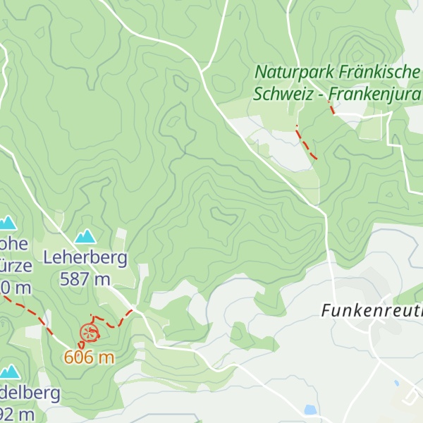 Map of Hohe Richt