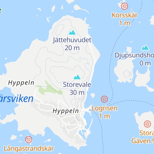 Map of Storevale