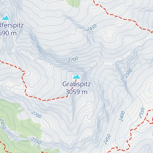 Map of Grabspitz