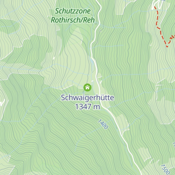 Map of Schwaigerhütte