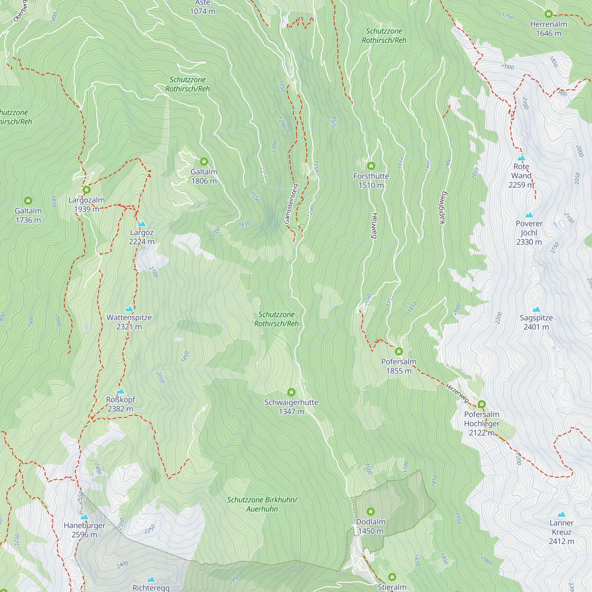 Pflanzgarten map