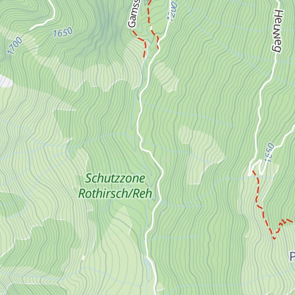 Map of Pflanzgarten