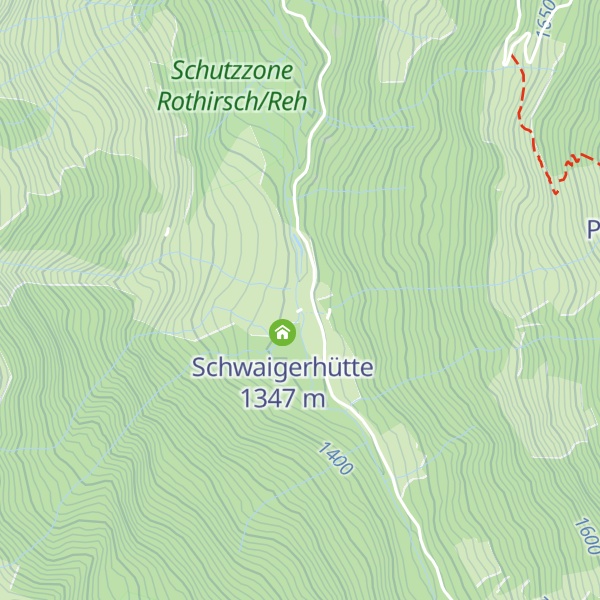Map of Puelacherhütte