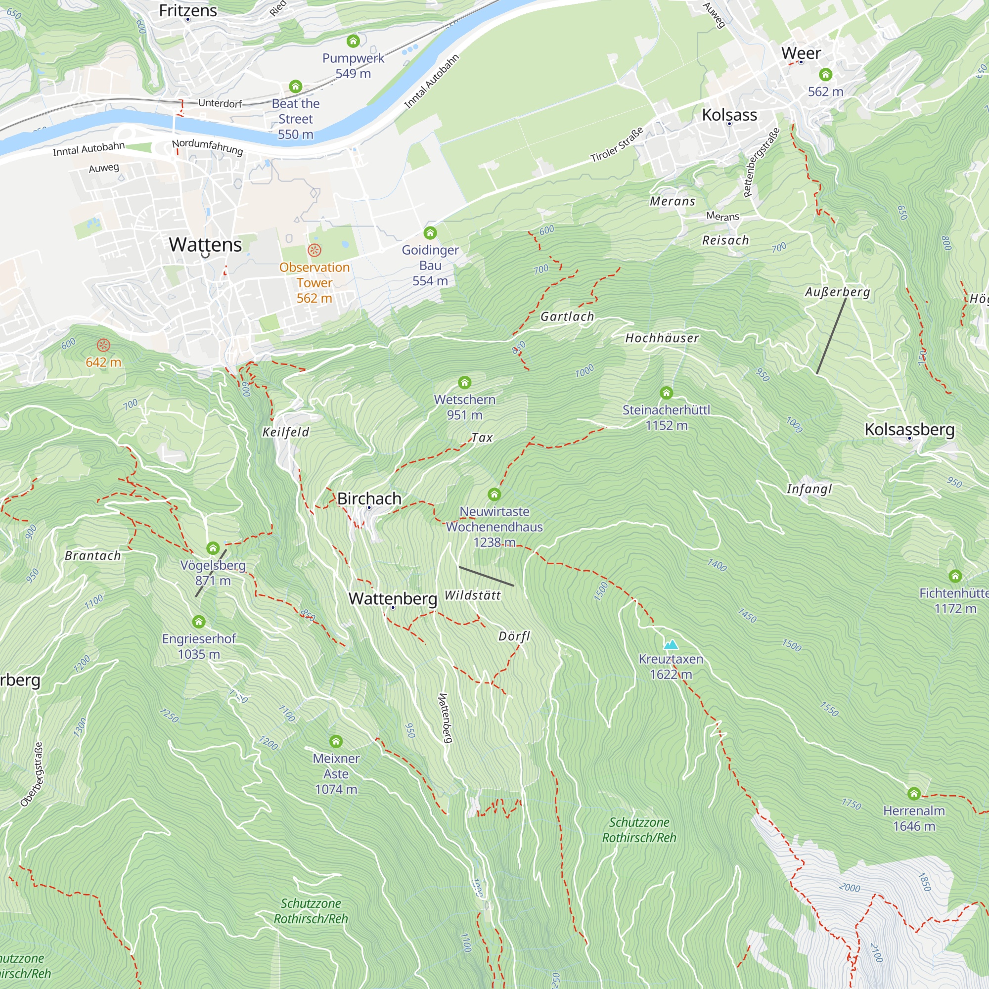 Neuwirtaste Wochenendhaus map