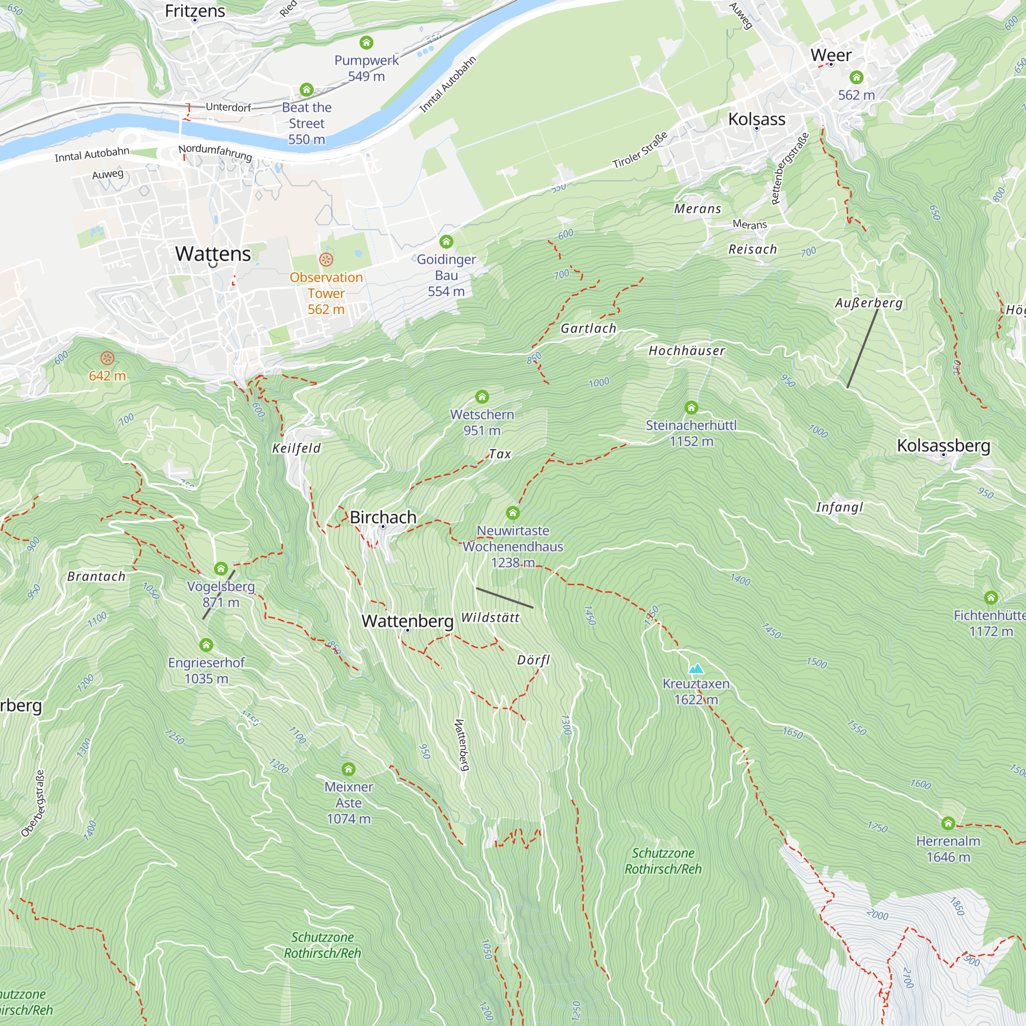 Neuwirtaste Wochenendhaus map