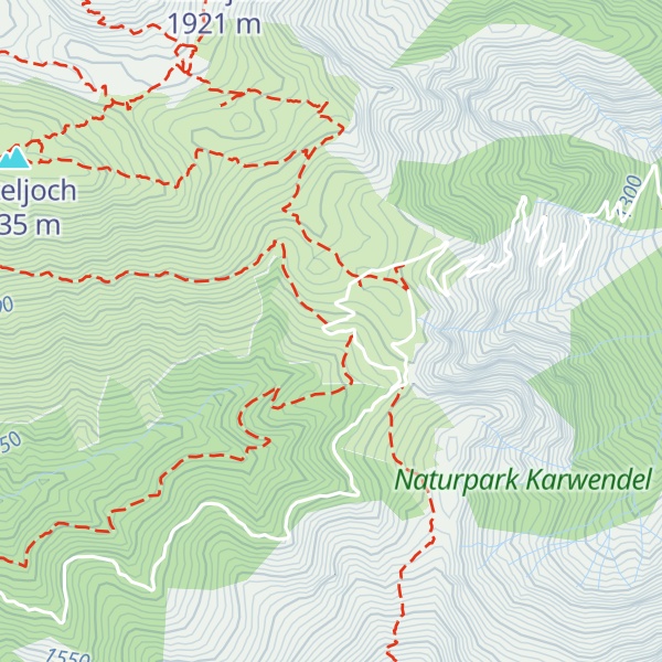 Map of Plumsjoch-Hütte