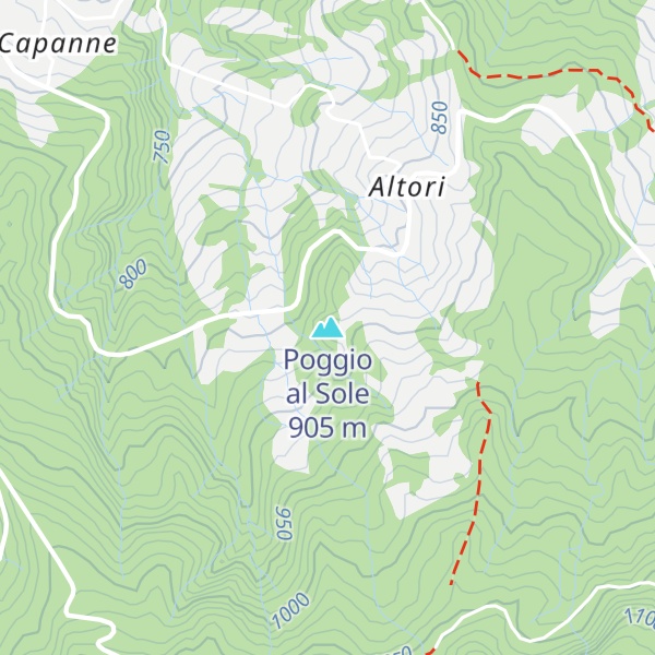 Map of Poggio al Sole