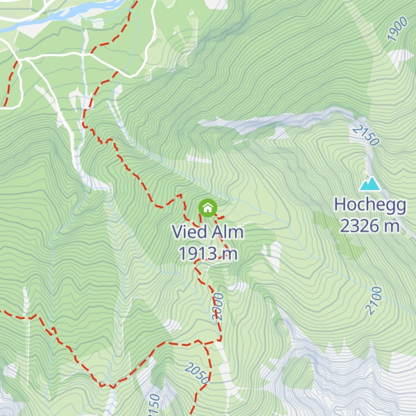 Map of Vied Alm