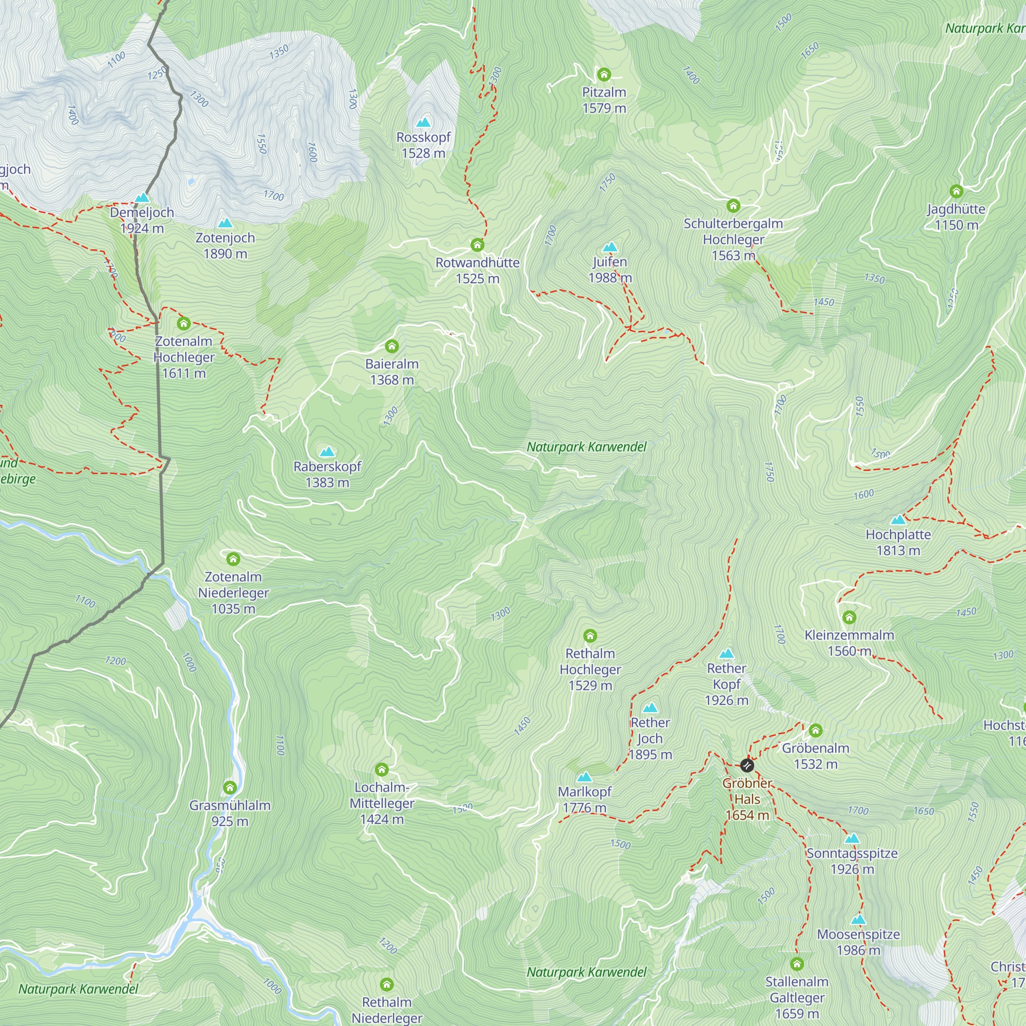 Jagdhütte map