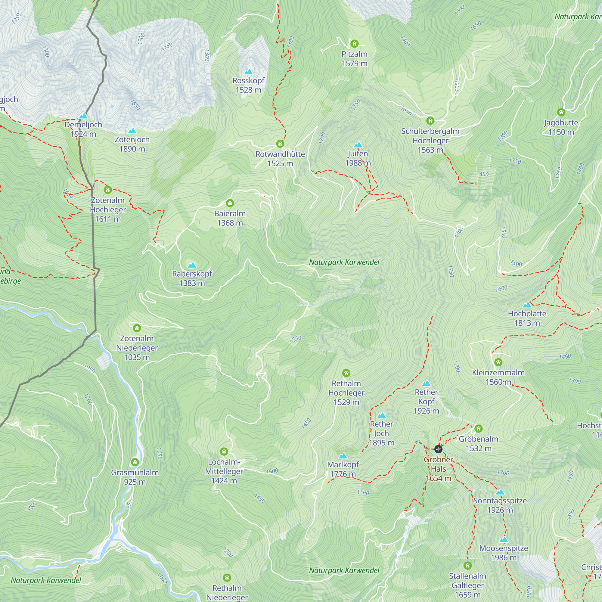 Jagdhütte map