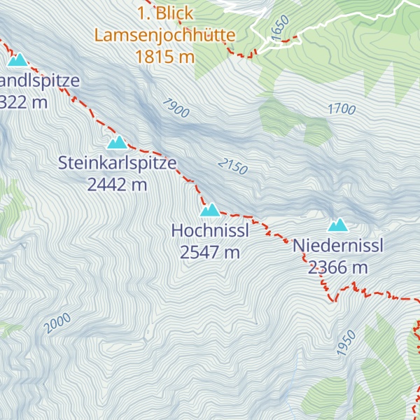 Map of Hochnissl
