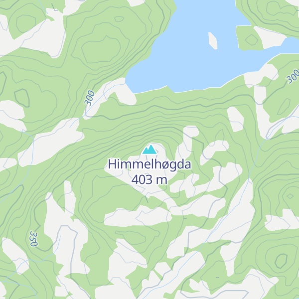 Map of Himmelhøgda