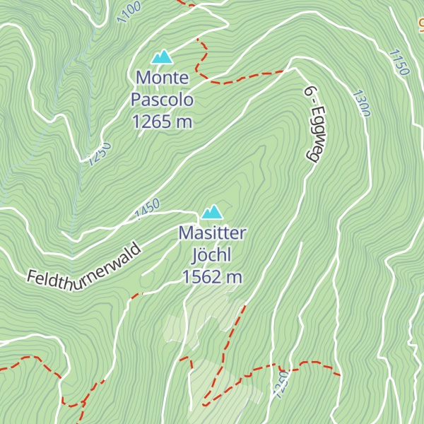 Map of Masitter Jöchl