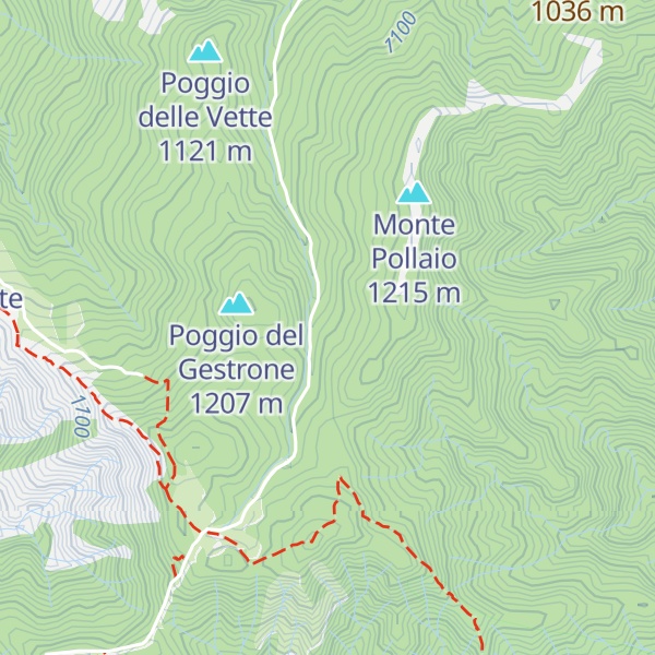 Map of Capanna del Lavane