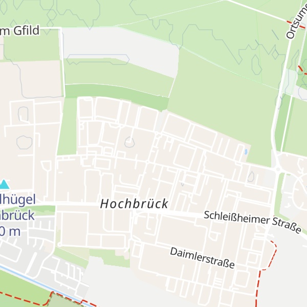 Map of Hochbrücker Alm