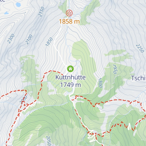 Map of Gattererhütte