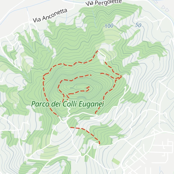 Map of Monte Lozzo
