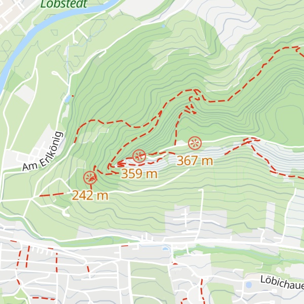 Map of Berggasthaus Jenzig