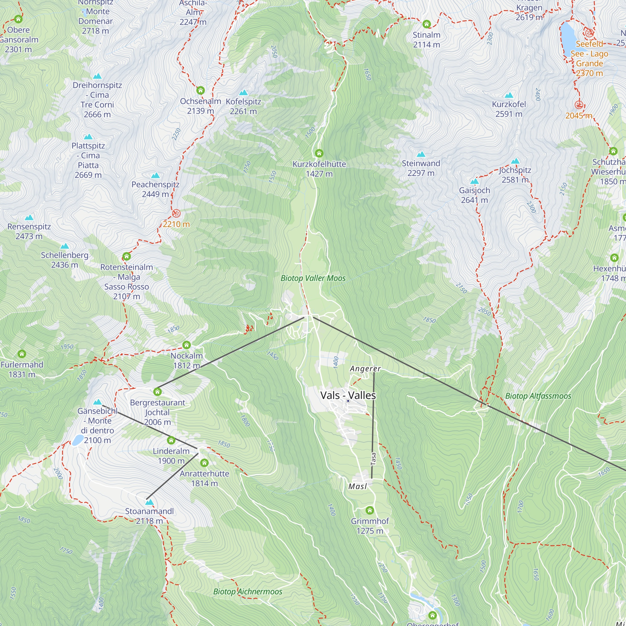 Martin's Grilloase map