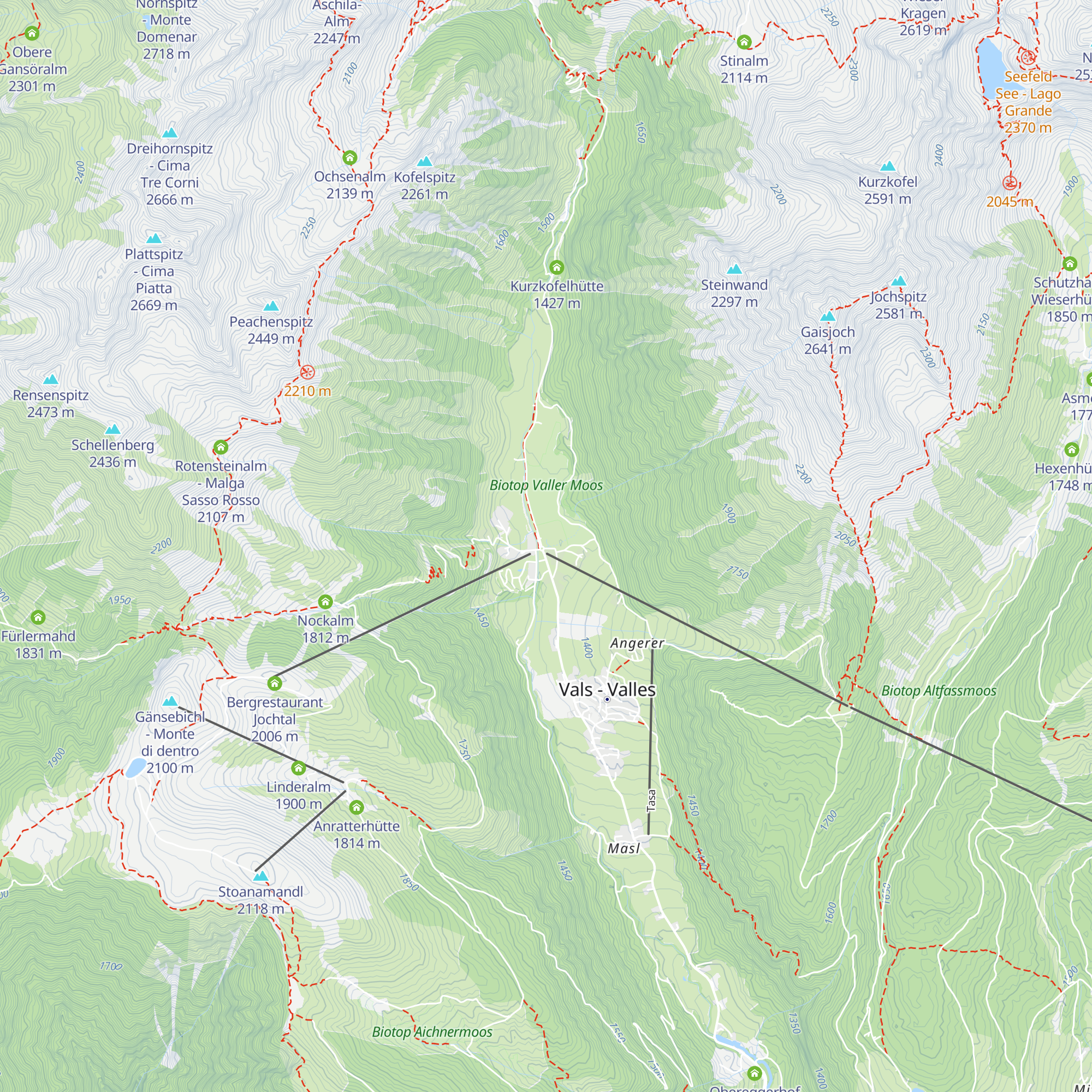 Martin's Grilloase map