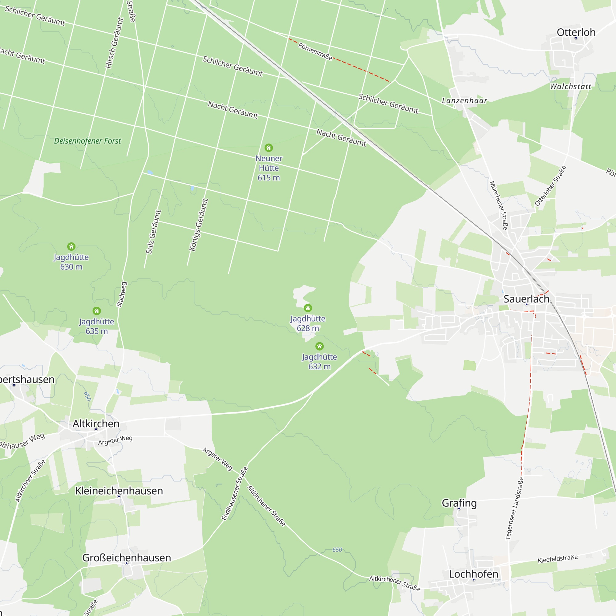 Jagdhütte map