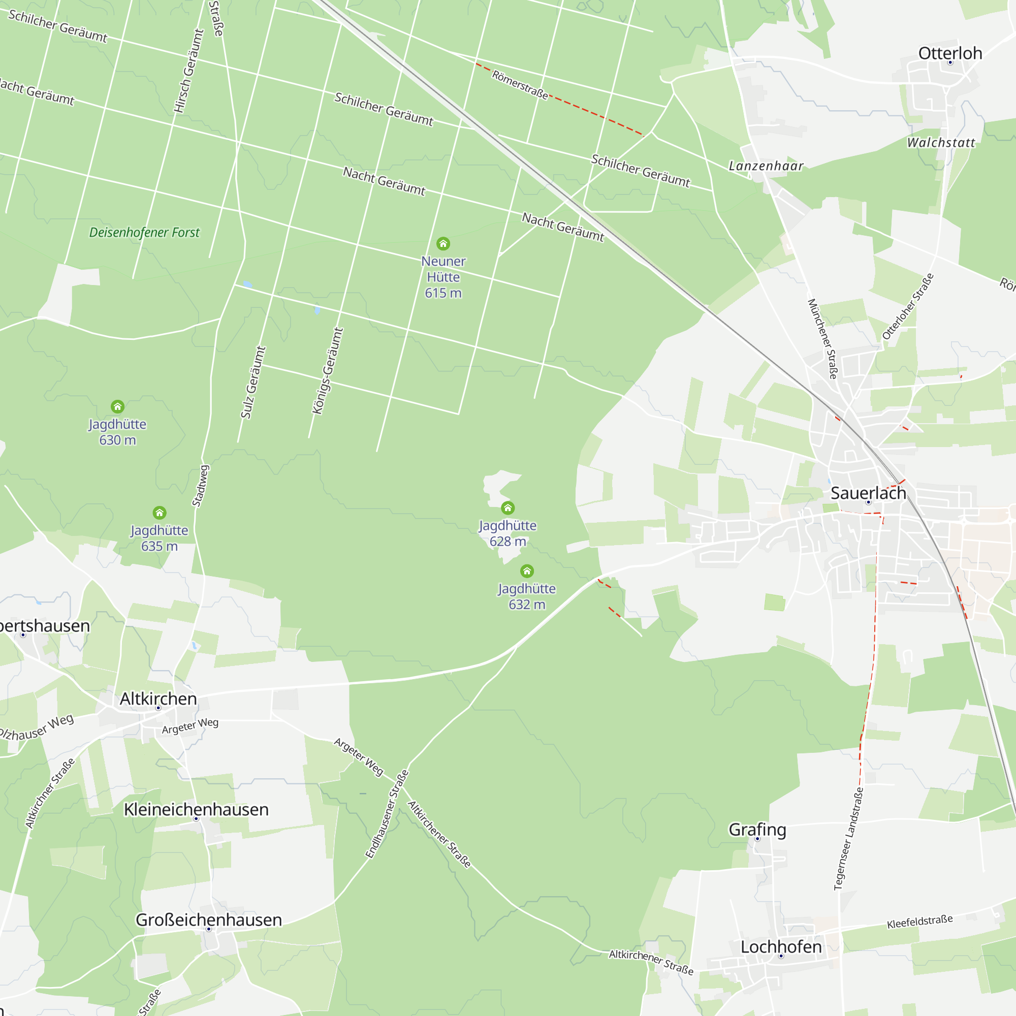 Jagdhütte map