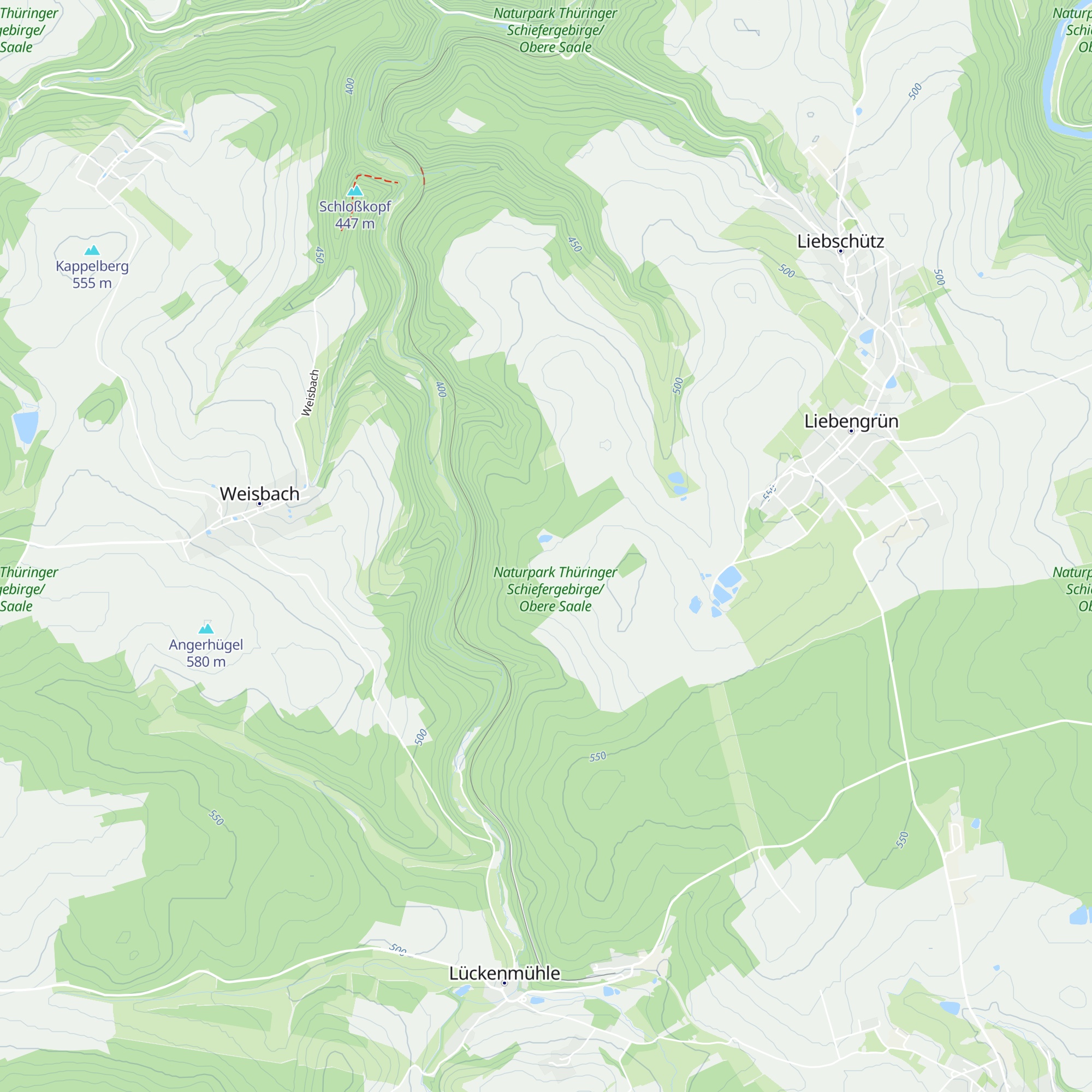 Fischereihütte Berschert map
