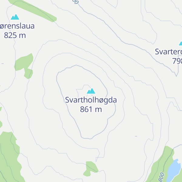 Map of Svartholhøgda