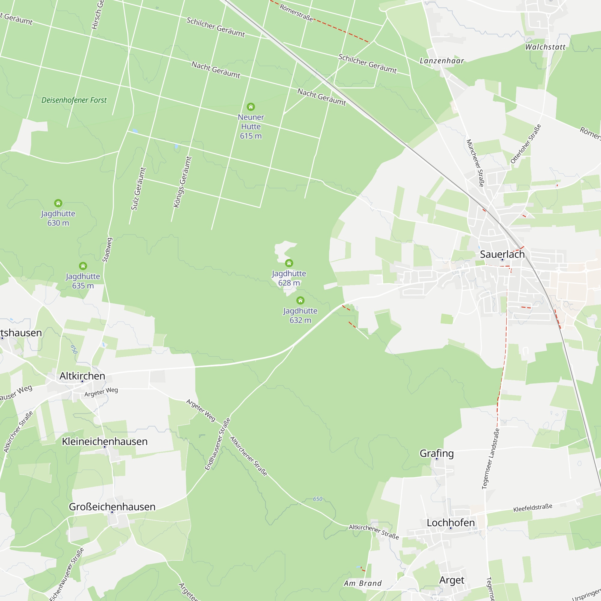 Jagdhütte map