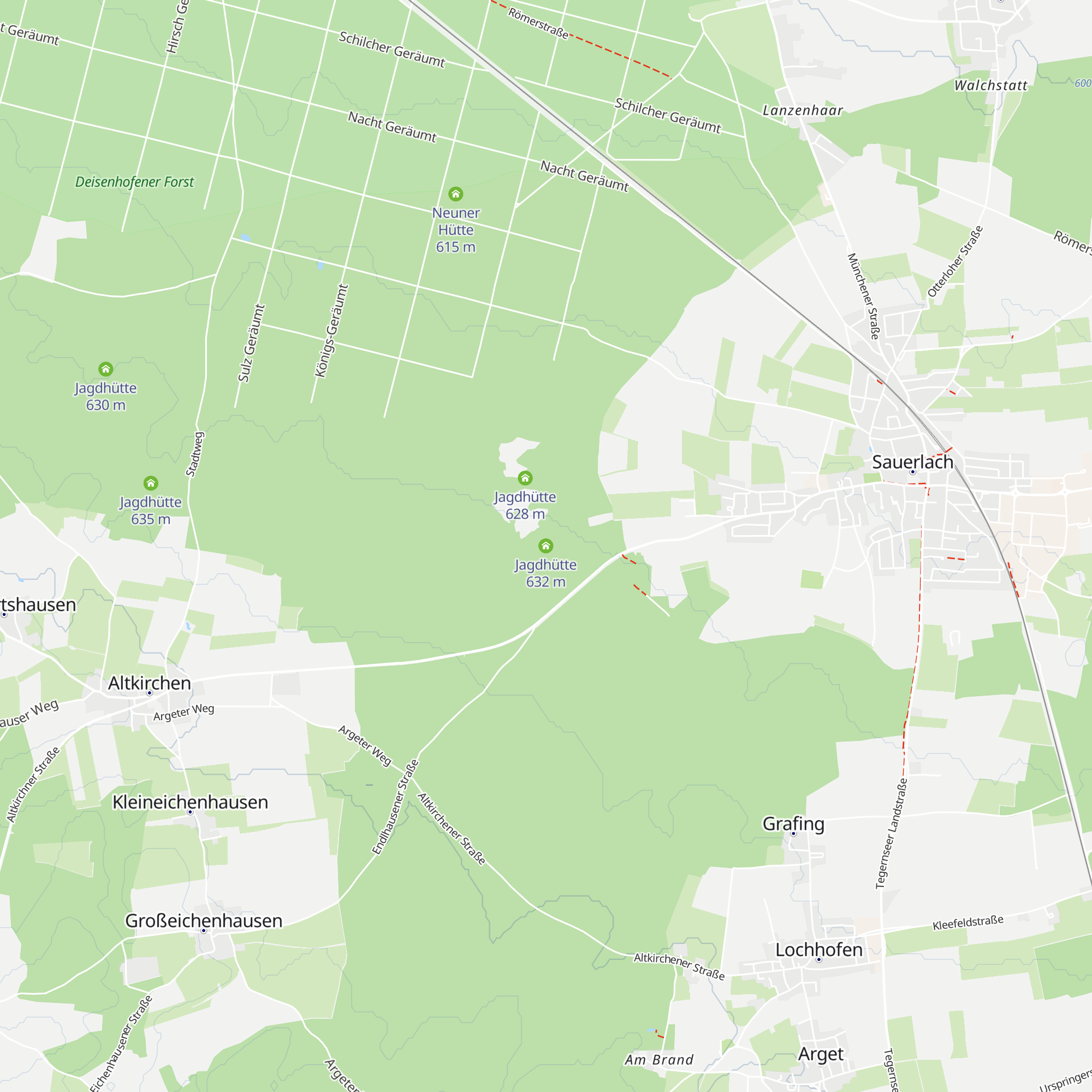 Jagdhütte map