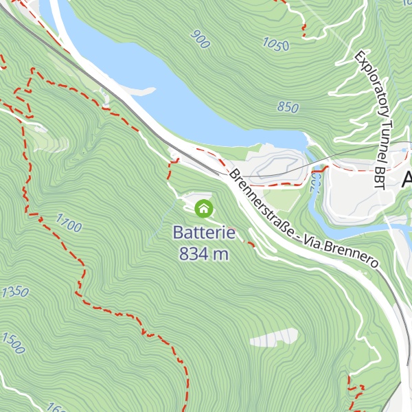 Map of Pulvermagazin - Polveriera