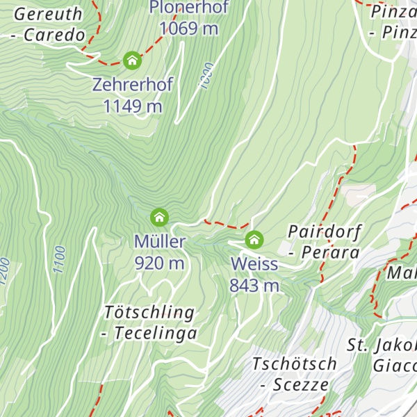 Map of Saderhof