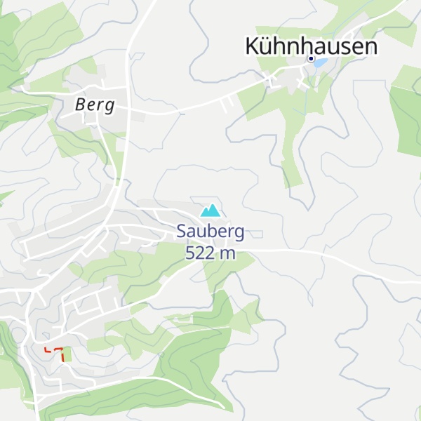 Map of Sauberg