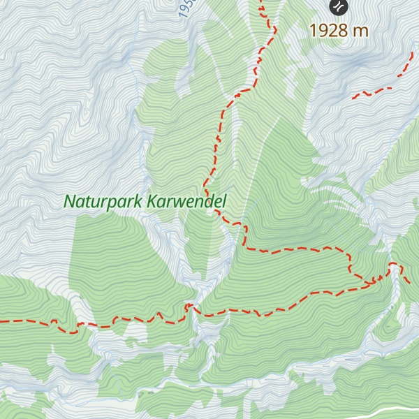 Map of Jagdhütte Dawald
