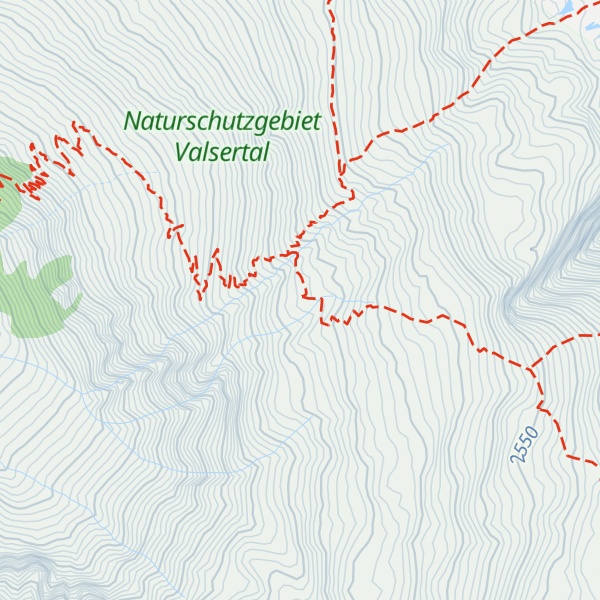 Map of Geraer Hütte
