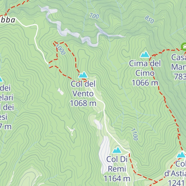 Map of Rifugio Lazzarotto