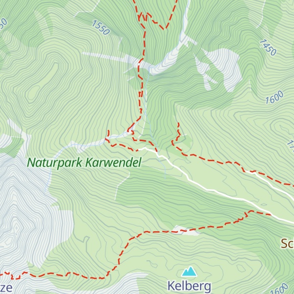 Map of Mantschenalm