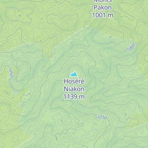 Map of Hoséré Niakon