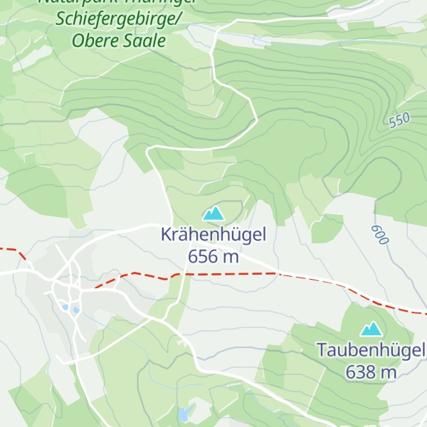 Map of Krähenhügel