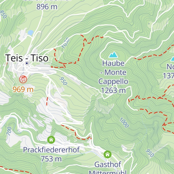 Map of Fäckl