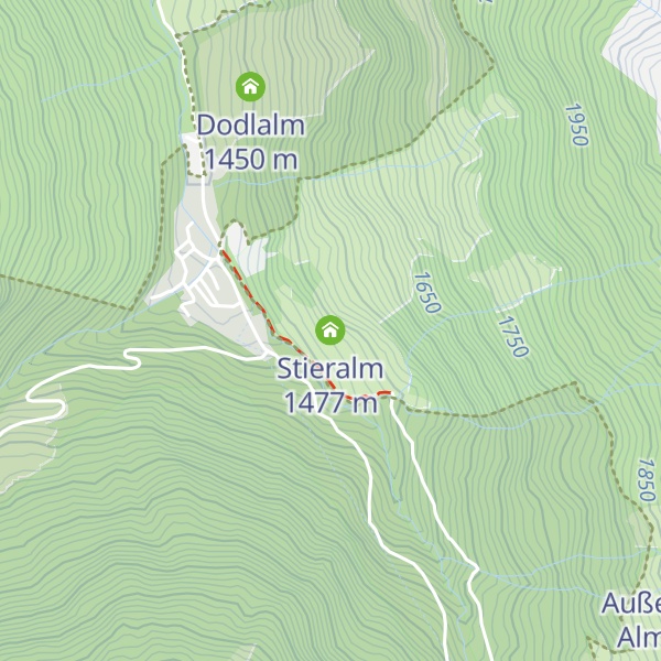 Map of Stieralm