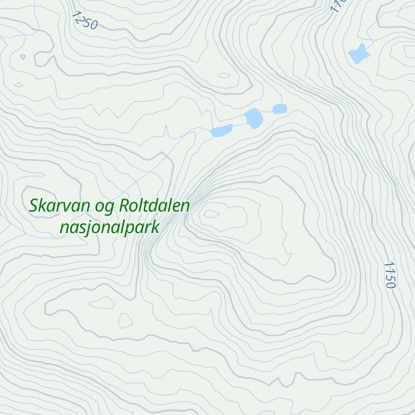 Map of Fongskaftet