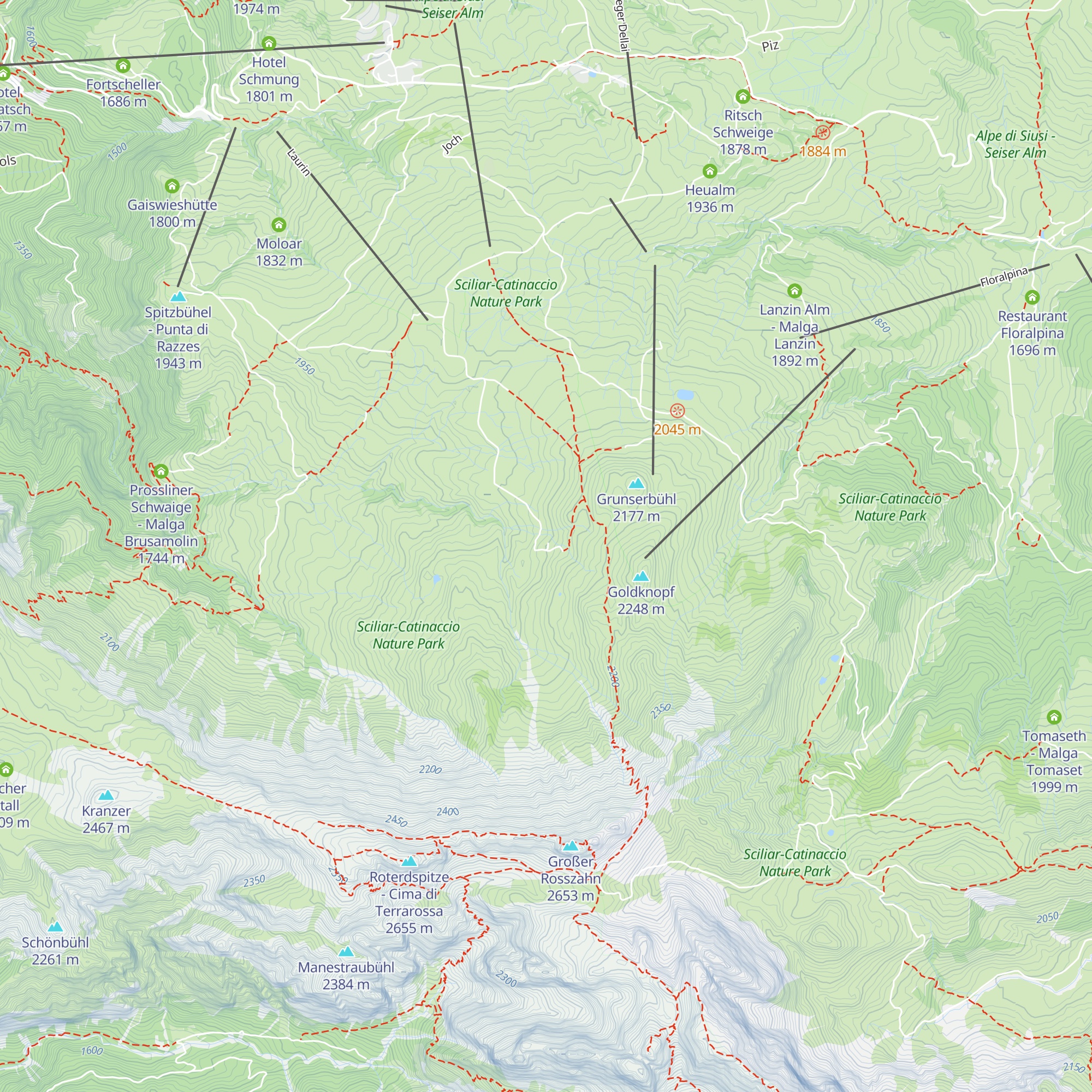 Sattler Schwaige map