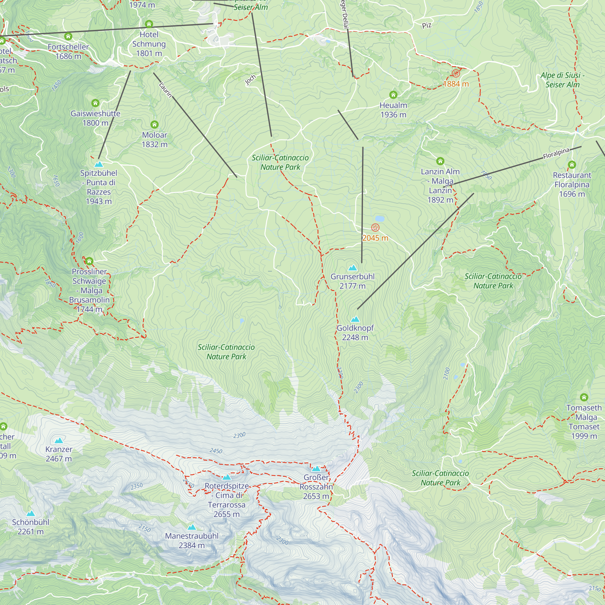 Sattler Schwaige map