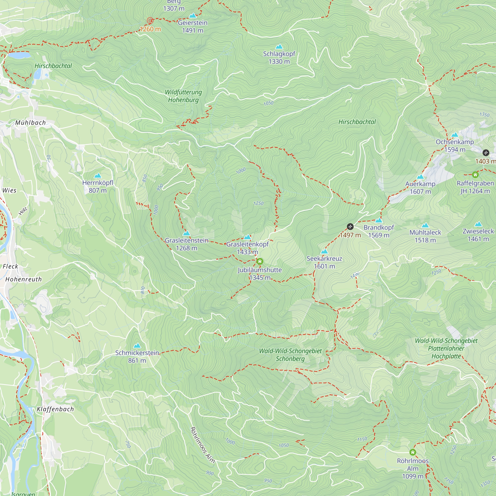 Jagdhütte map