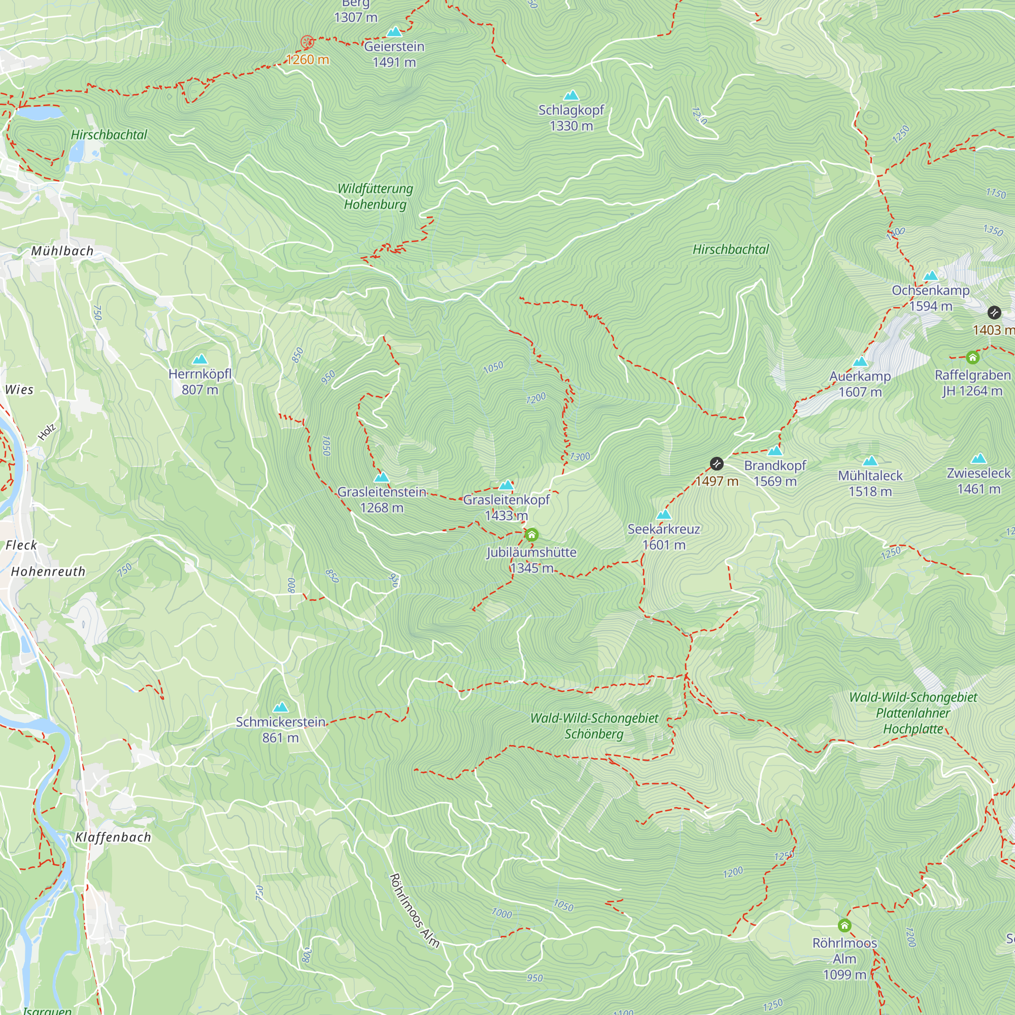 Jagdhütte map