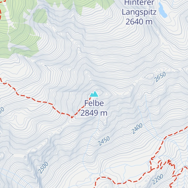 Map of Felbe