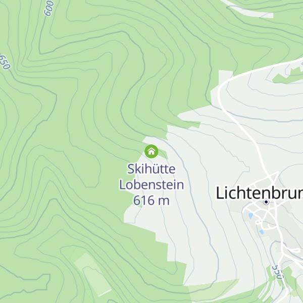 Map of Skihütte Lobenstein